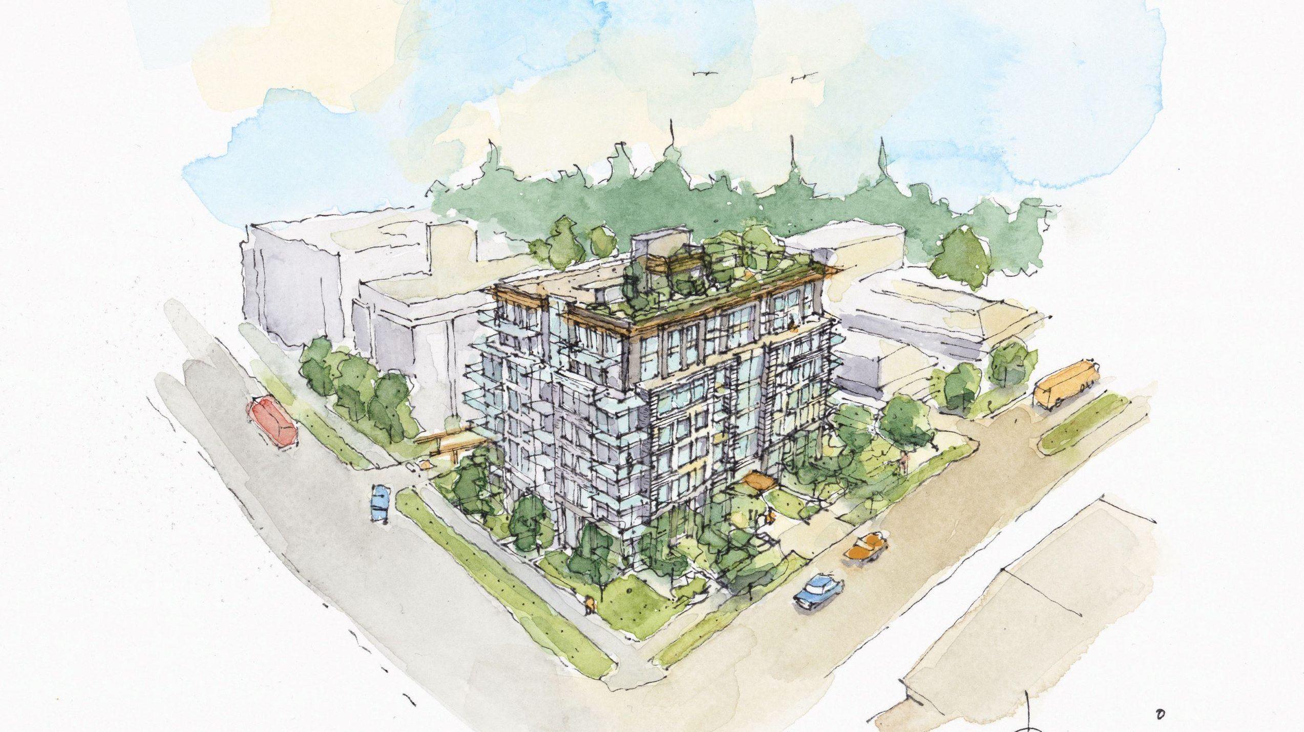 Sketch Rendering Aerial Looking North East Resized 2